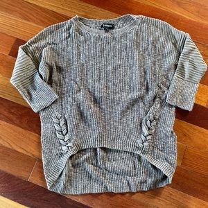 Brown express sweater